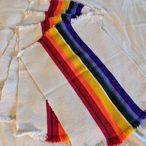 Colorful Striped Table Runner